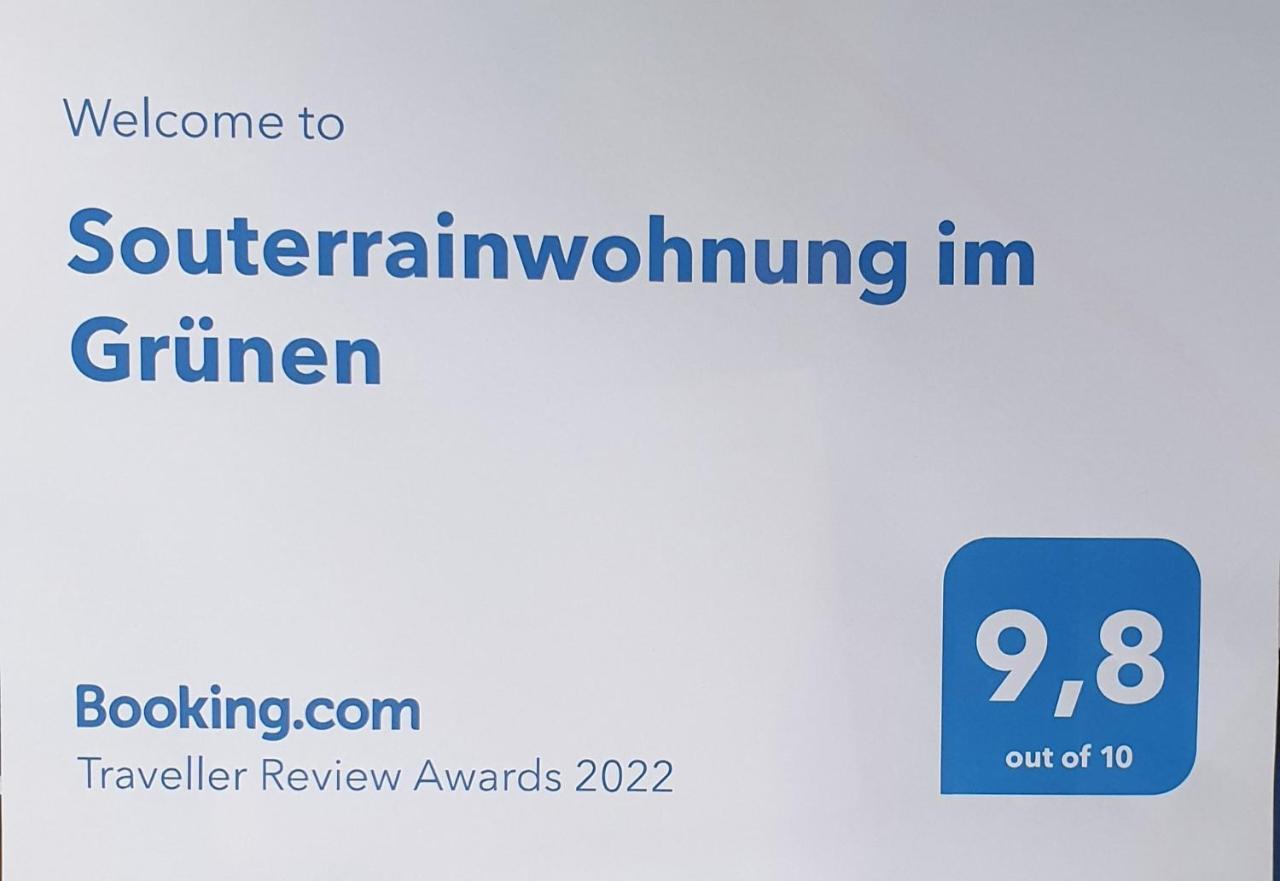 Souterrainwohnung Im Gruenen Witten Luaran gambar